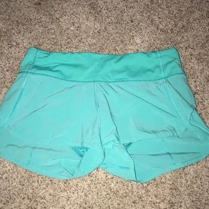 Lululemon speed up shorts size 4
